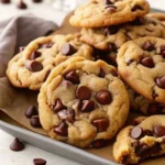 Small Batch Chocolate Chip Cookies You’ll Crave Every Time 5 Gooey small-batch chocolate chip cookies with melted centers