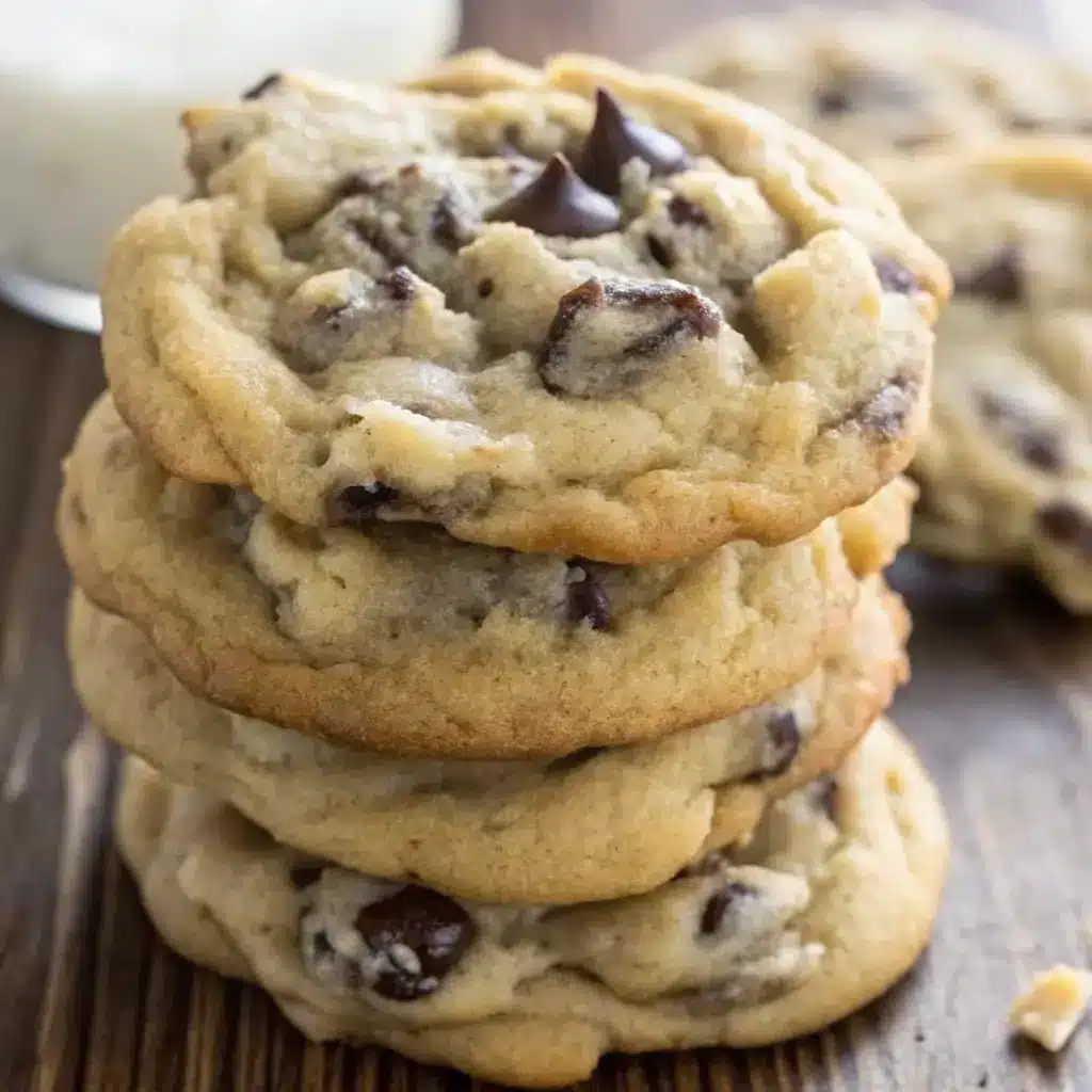 Ice Cream Cookies Recipe – Soft, Chewy & Packed with Flavor 1 Stack of homemade chocolate chip cookies perfect for ice cream sandwiches