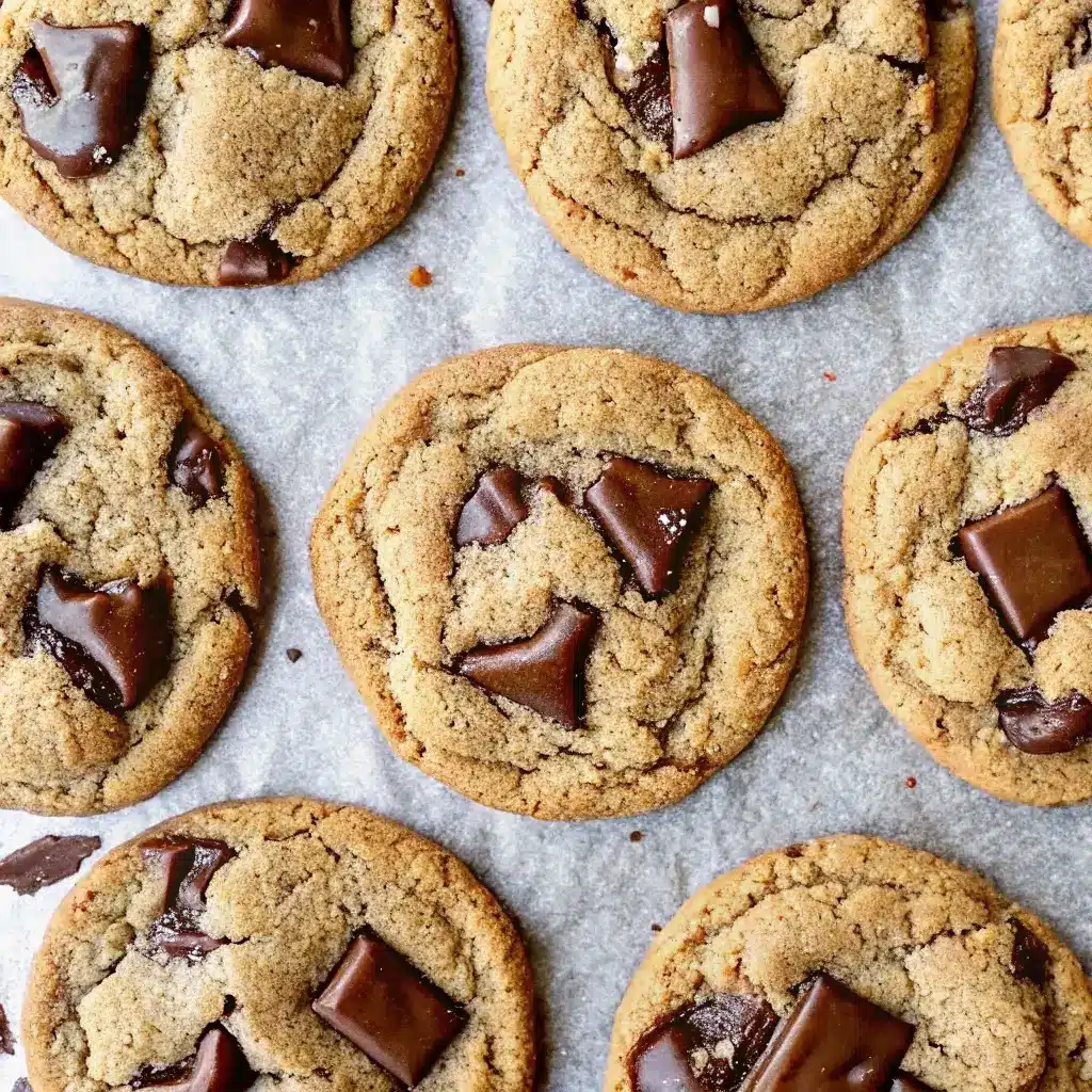 Oat Flour Cookies: Soft, Chewy, and Naturally Gluten-Free 1 Top-down view of oat flour cookies arranged on parchment paper